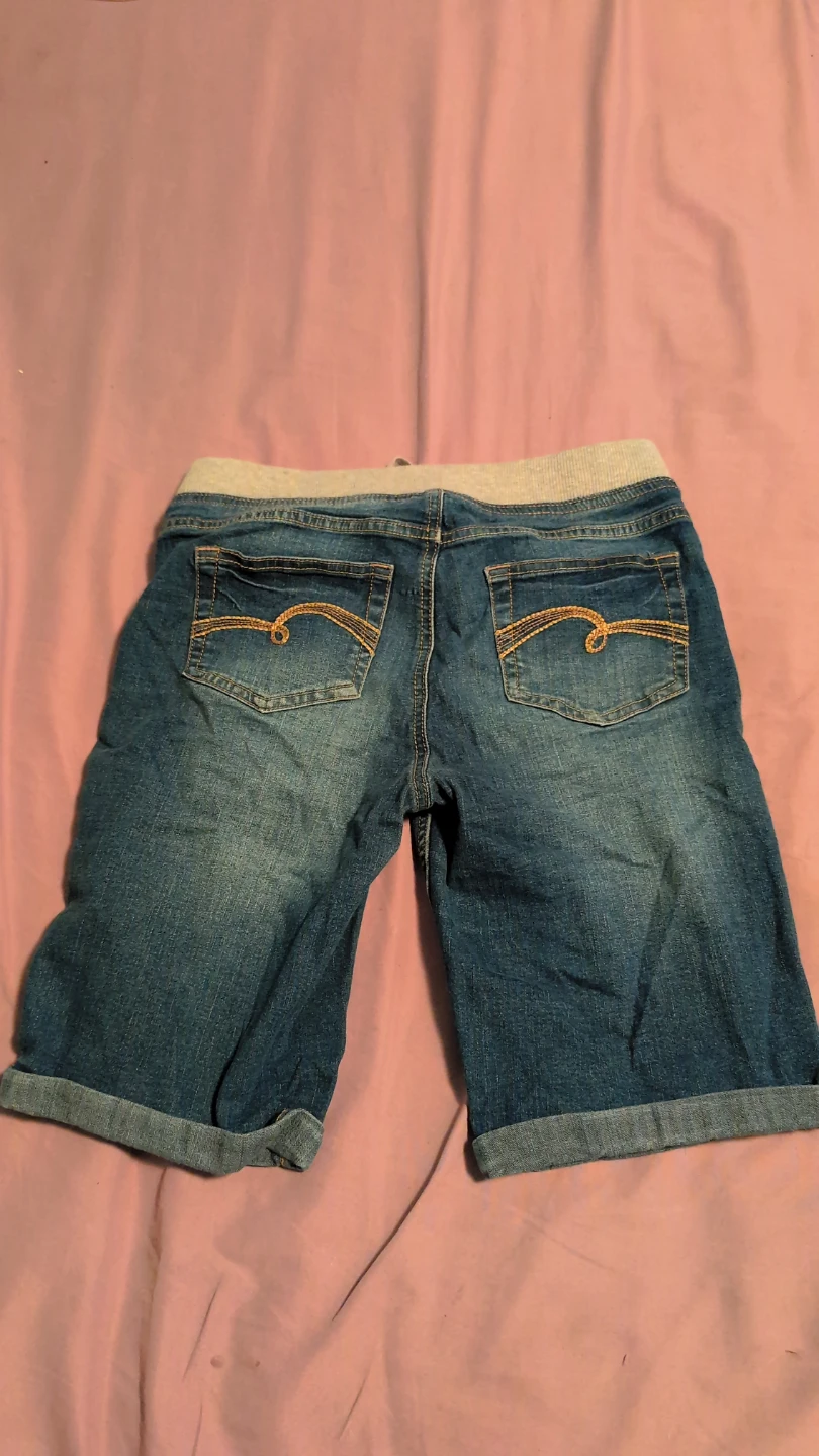 Justice Denim Shorts Size 16 - photo 2
