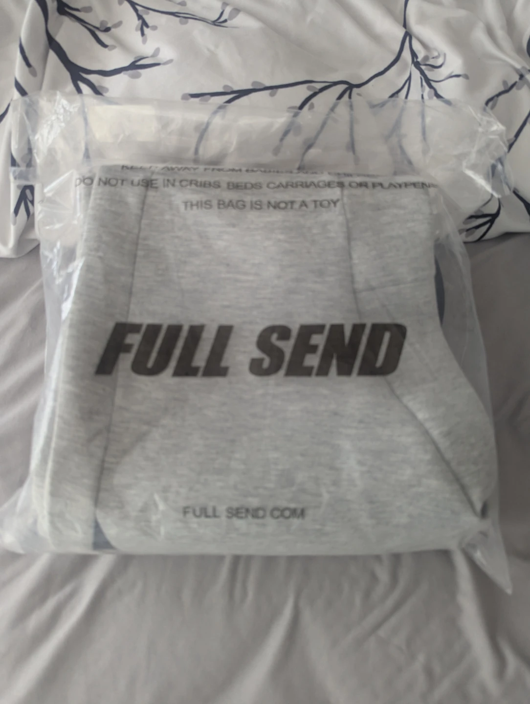 Full Send Grey Sweatpants