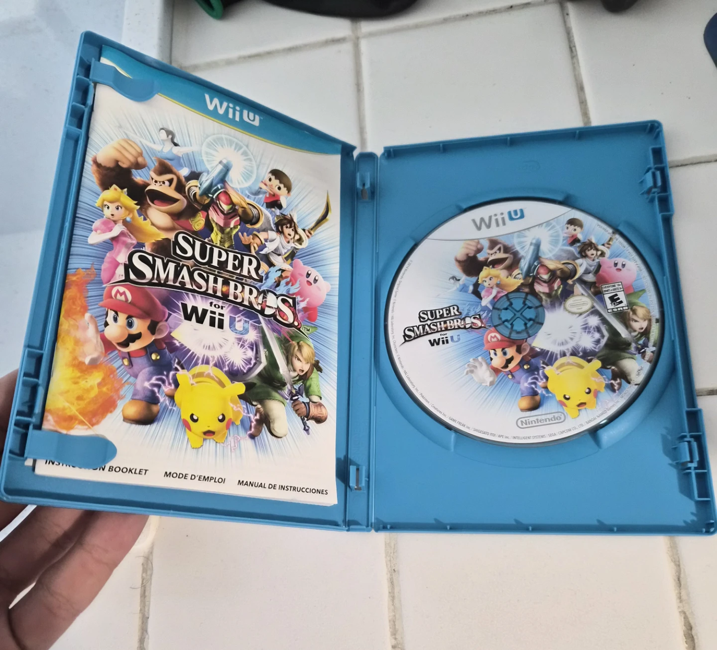 Super Smash Bros. for Wii U Nintendo Game Disc - photo 2