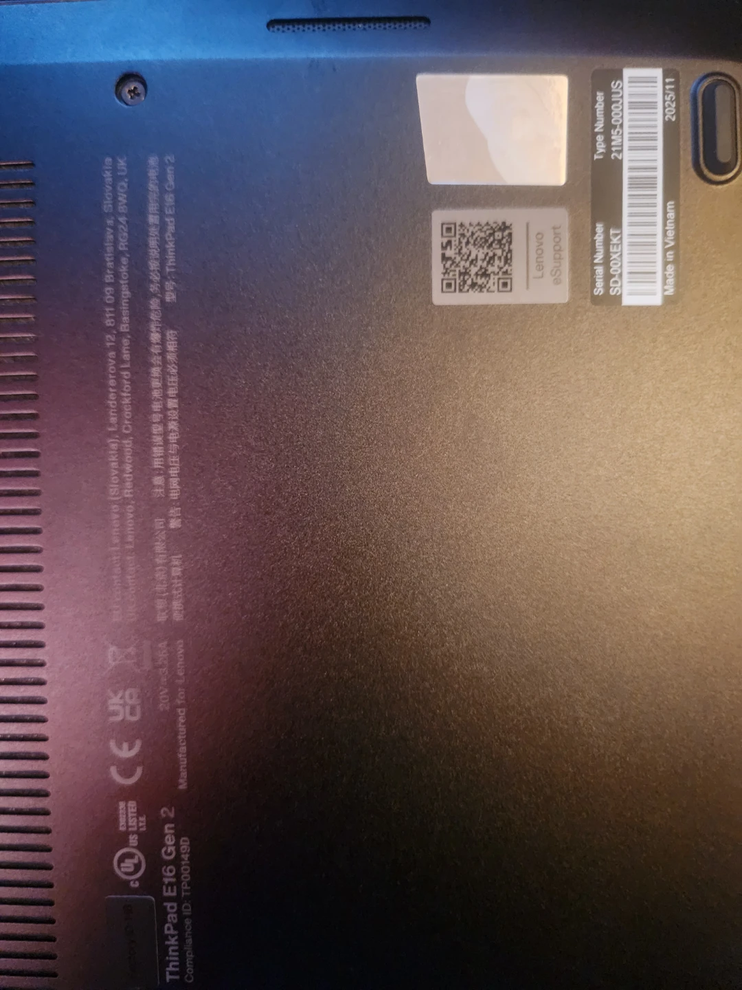 Lenova ThinkPad Ryzen 7 16GB Ram - photo 5