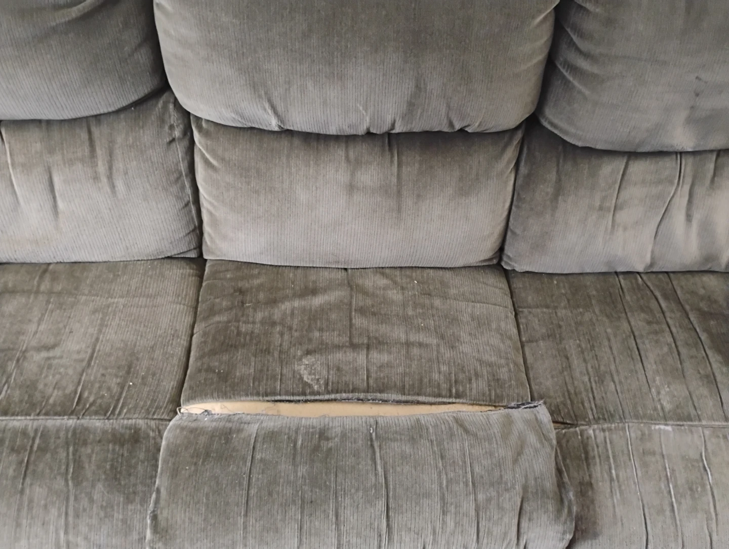 Green 3-Seater Reclining Sofa - photo 3