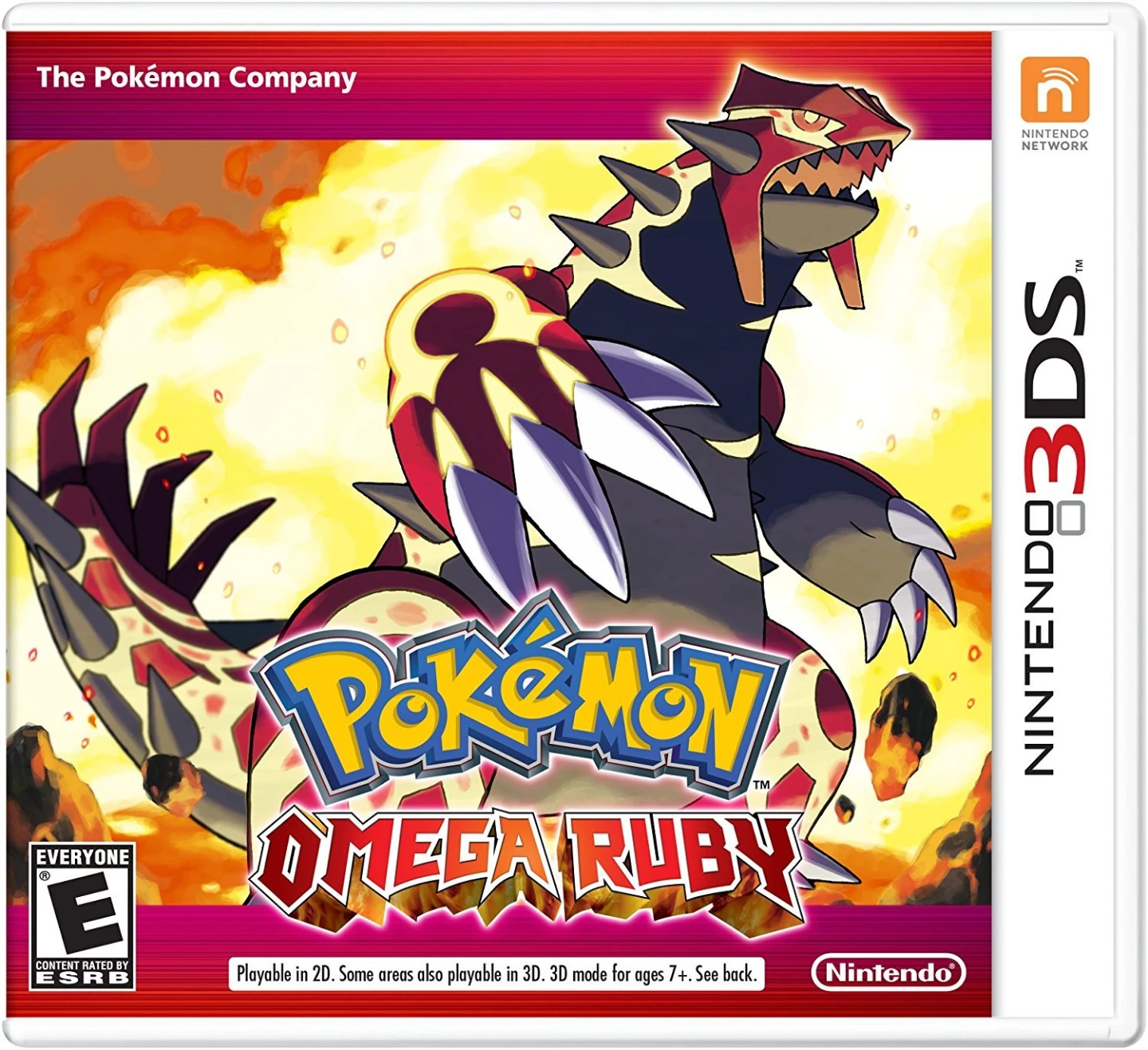 Pokemon Omega Ruby Nintendo 3DS Game