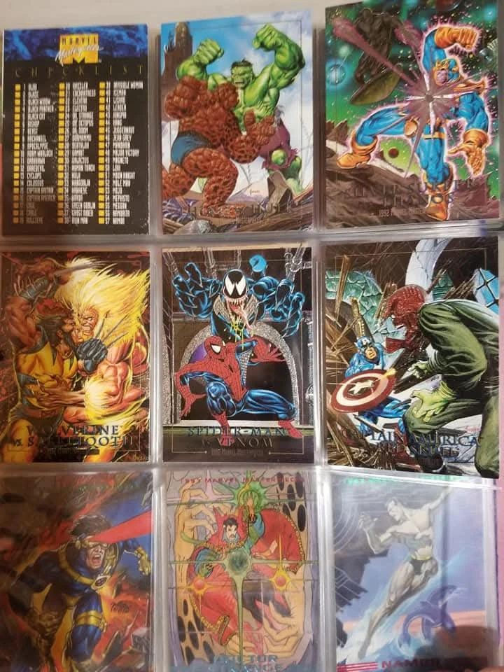 ⚽Marvel Masterpieces Trading Cards