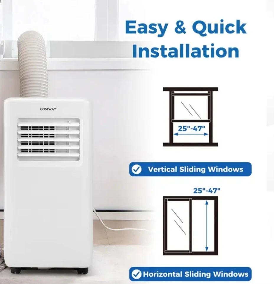 Costway Portable Air Conditioner 8000 BTU - photo 2