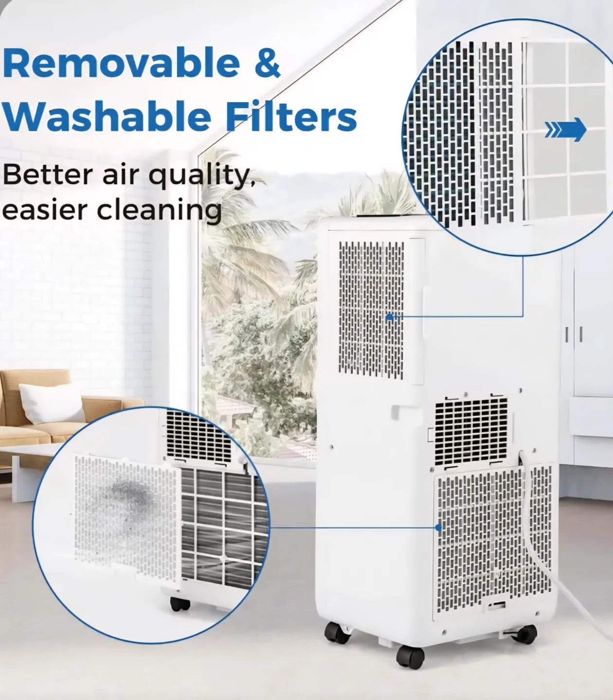 Costway Portable Air Conditioner 8000 BTU - photo 3