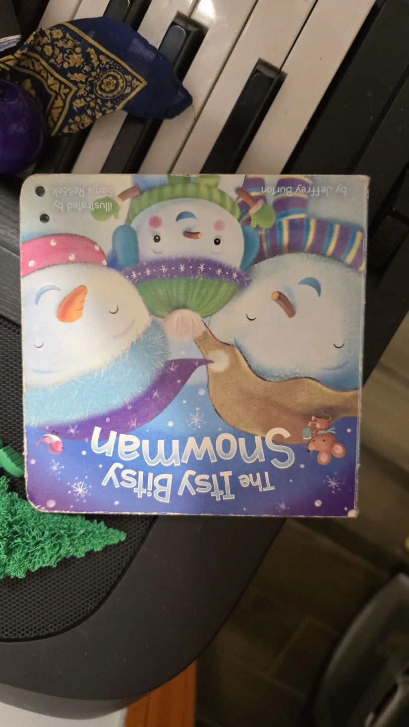 The Itsy Bitsy Snowman Board Book