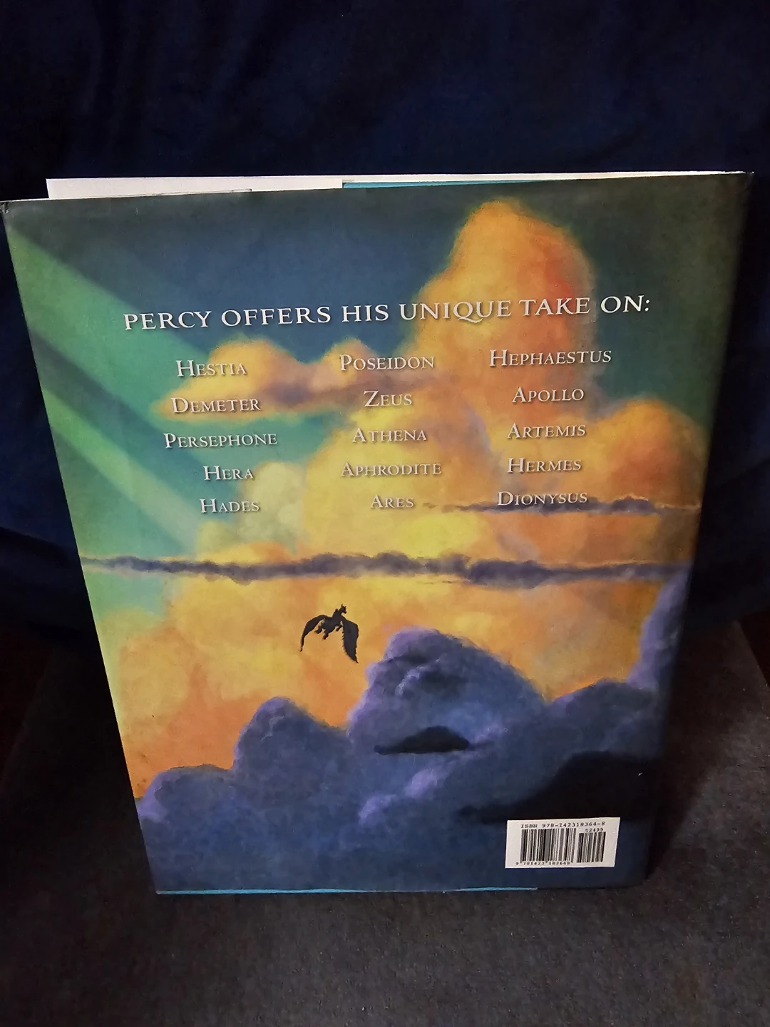 Percy Jackson's Greek Gods by Rick Riordan Hardback Book - photo 3
