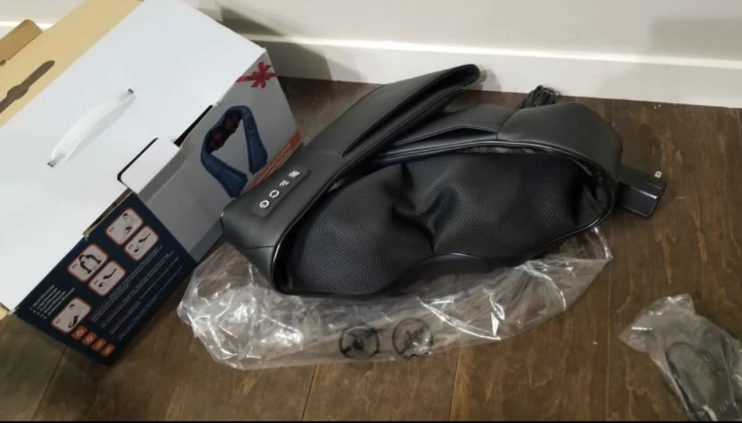 Neck Massager with Heat,Shiatsu Back Neck and Shoulder Mas... - photo 5