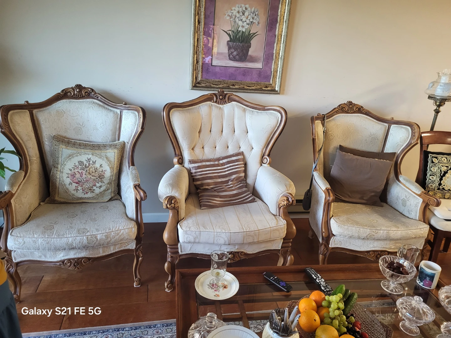 Vintage Accent Chairs (Set of 4). - photo 4