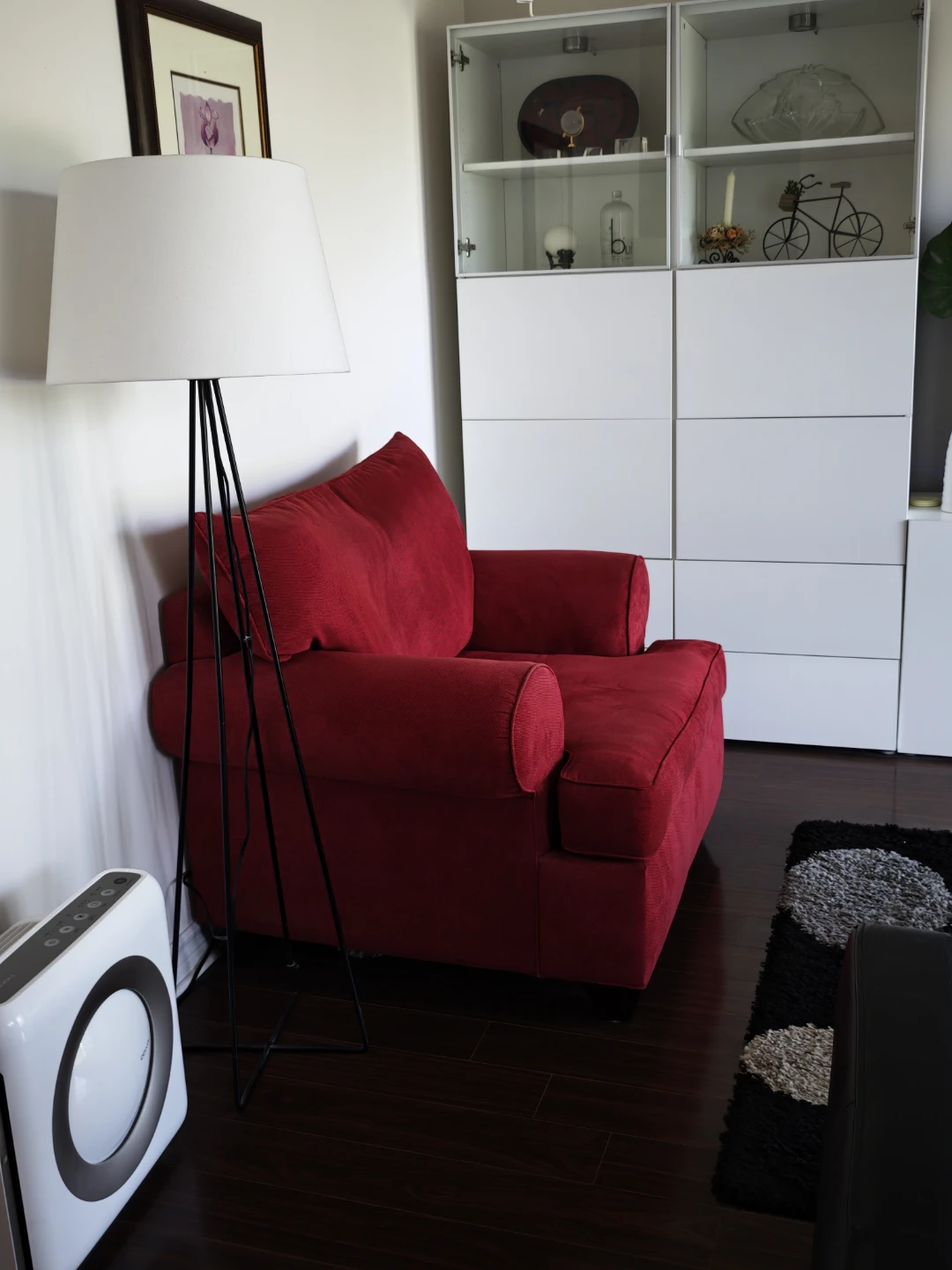 Moving Sale - Red Accent Chair
