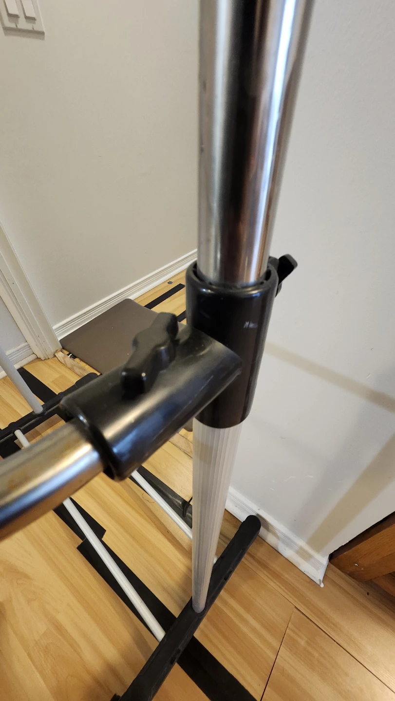 Adjustable Garment Rack with  adjustable Double Bar - photo 2