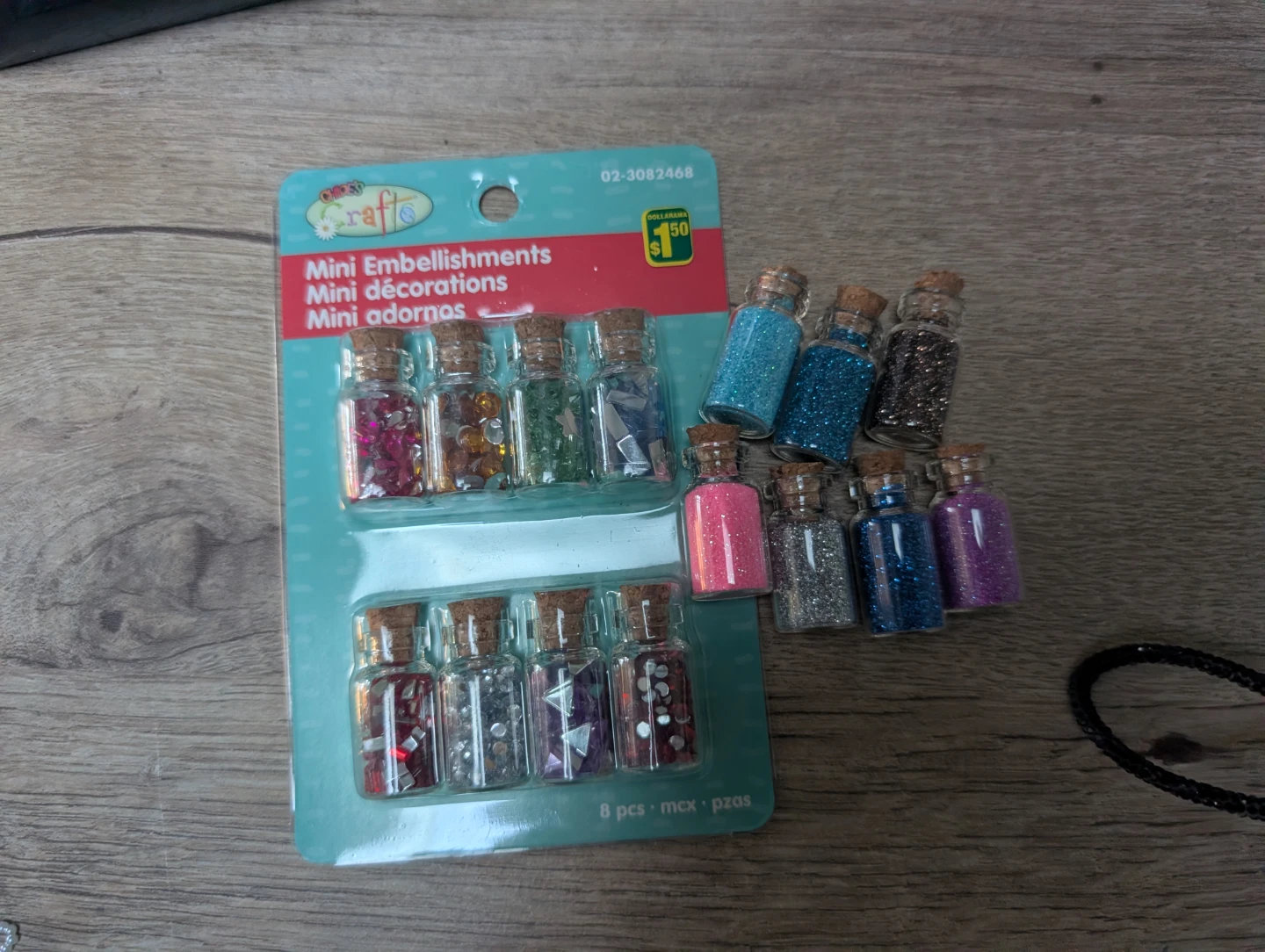 Crafting Supplies Bundle: Beads, Stickers, and Embellishments - photo 2