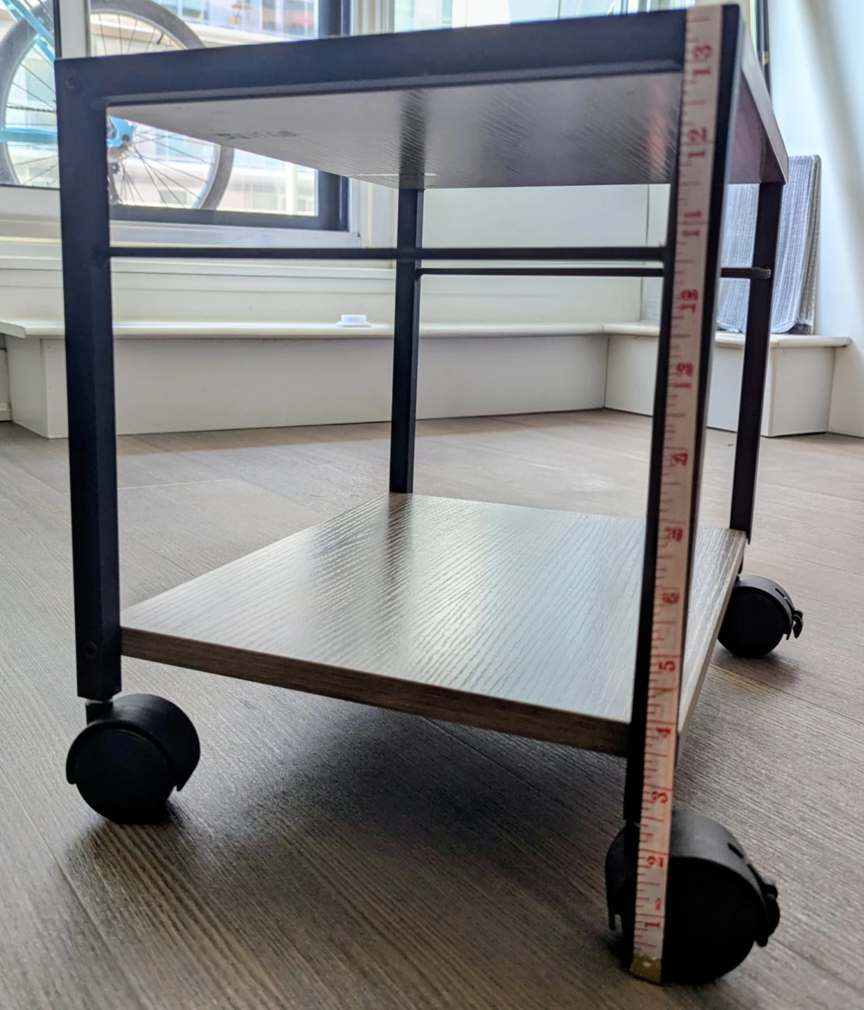 Rolling Two-Tier Side Table - photo 3