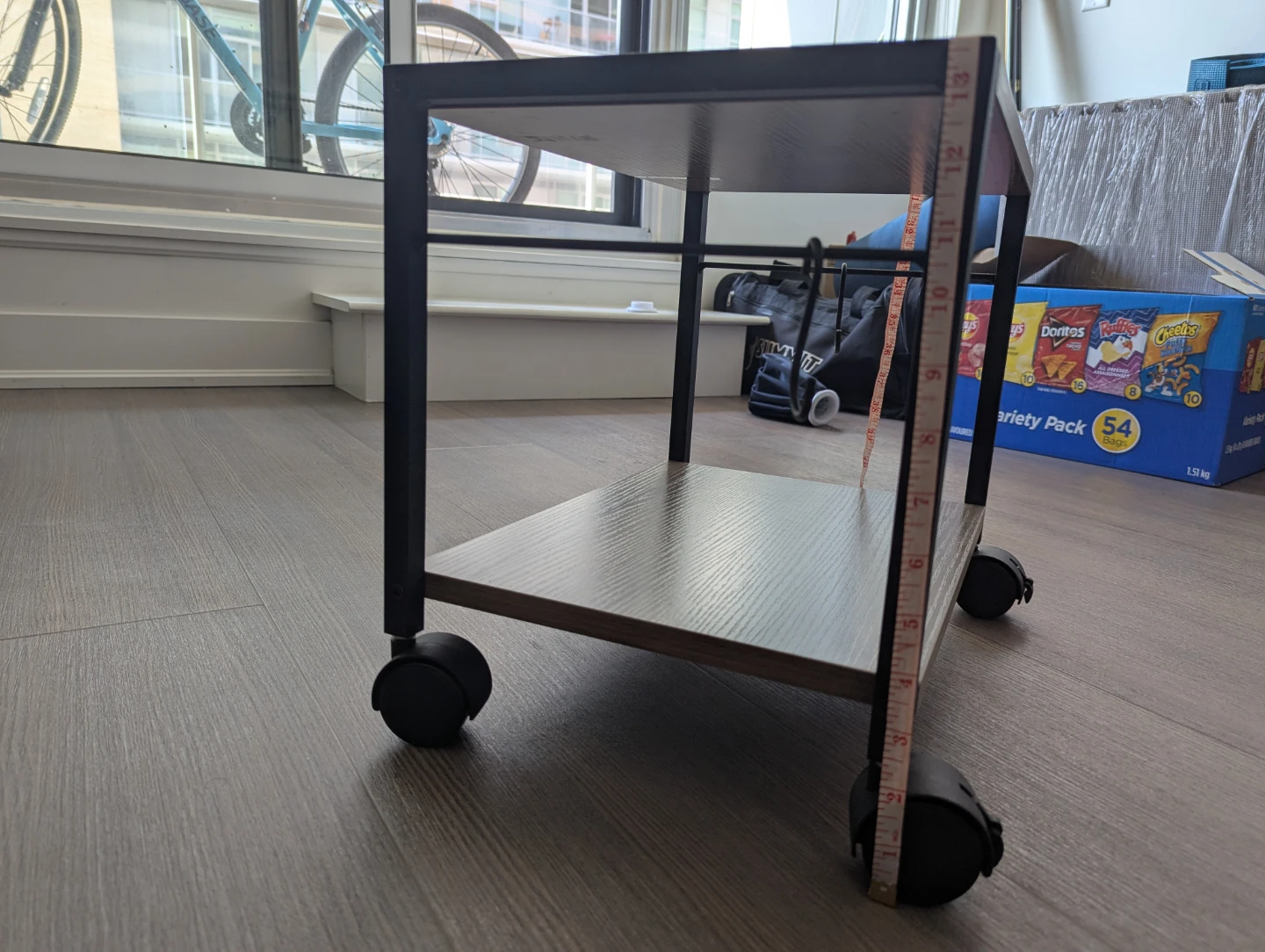 Rolling Two-Tier Side Table - photo 4