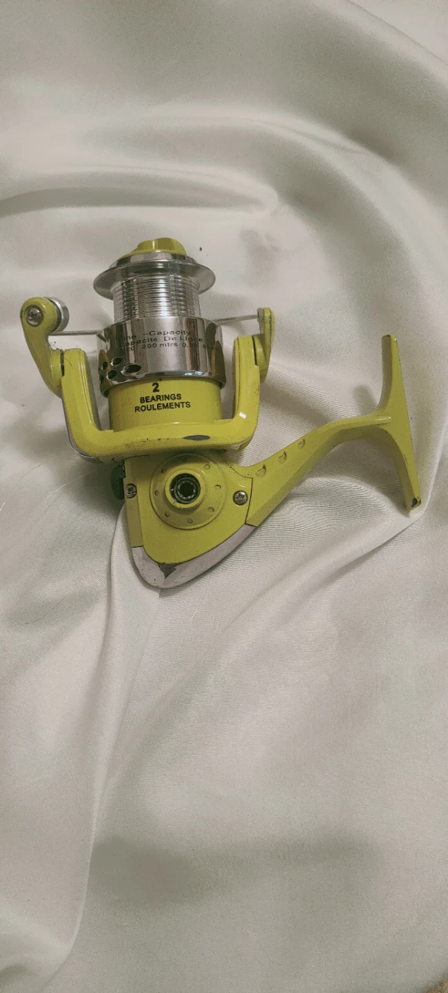 Yellow Fishing Reel