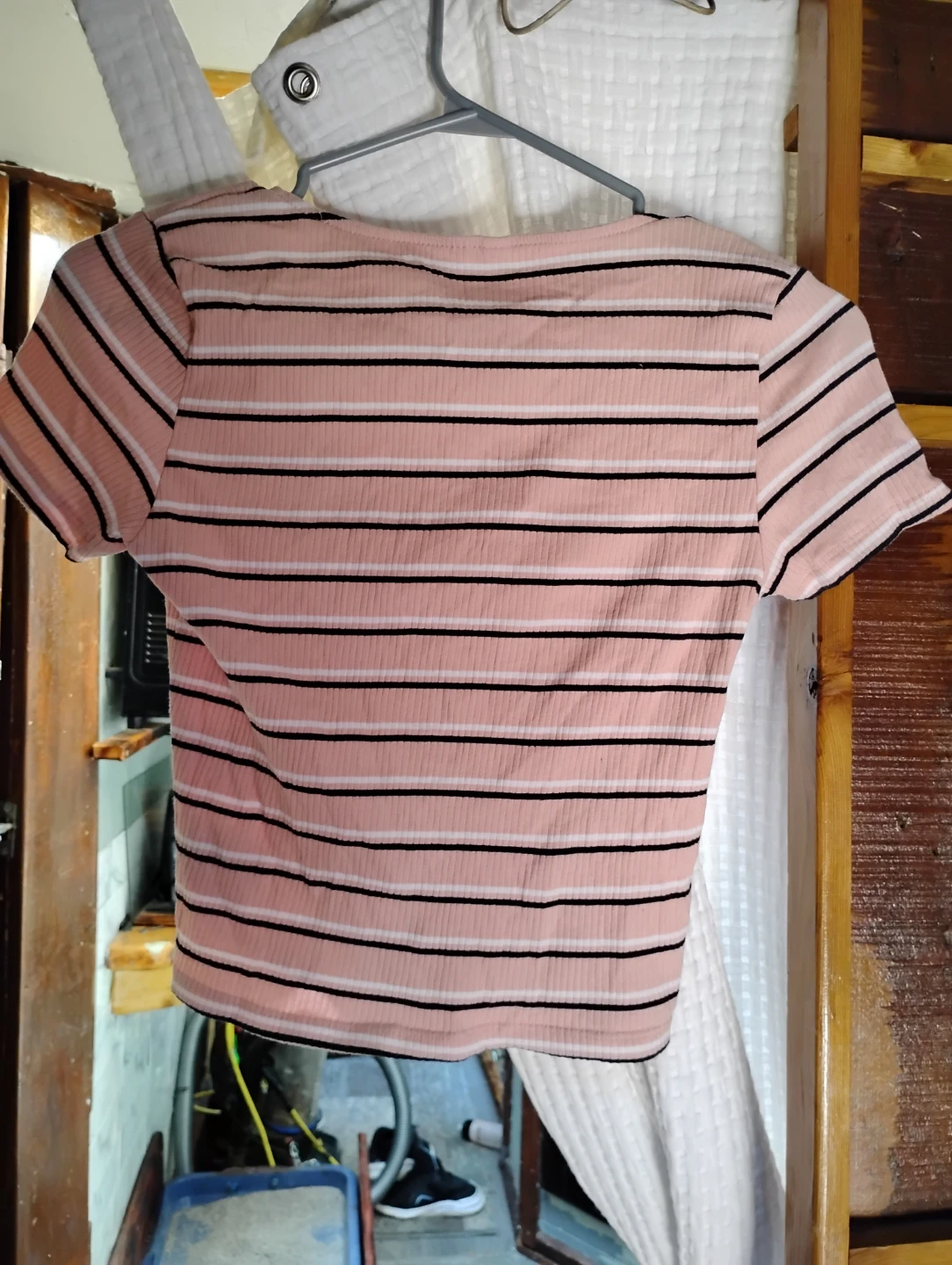 H&M Divided Striped Cropped Top - photo 2
