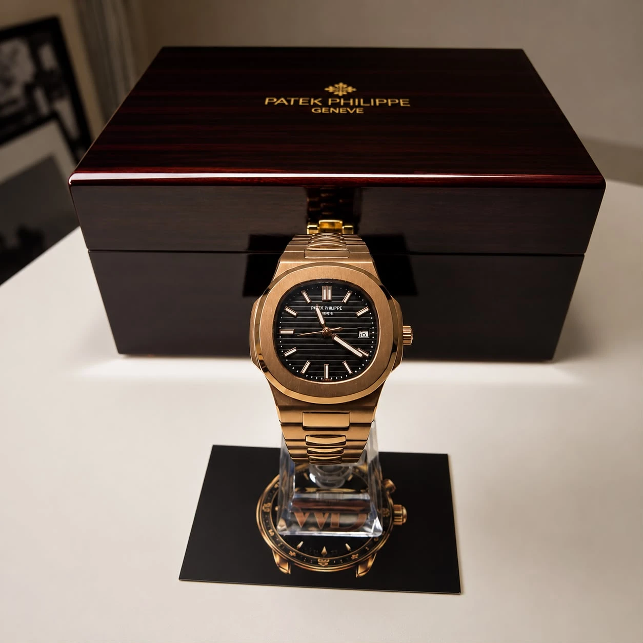 Patek Philippe Nautilus Rose Gold Watch - photo 2