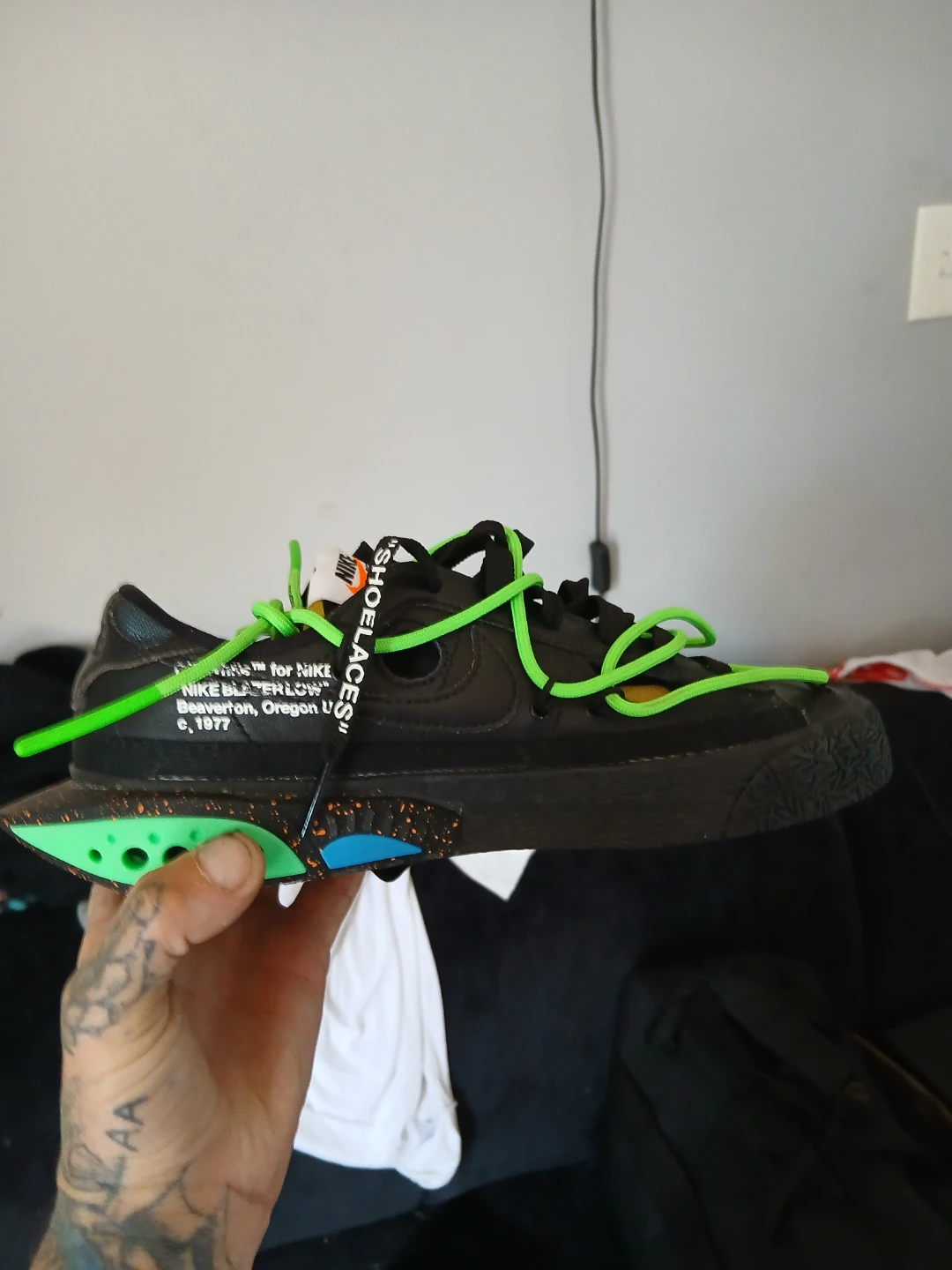 Off-White Nike and comfort wear asking $300 obo