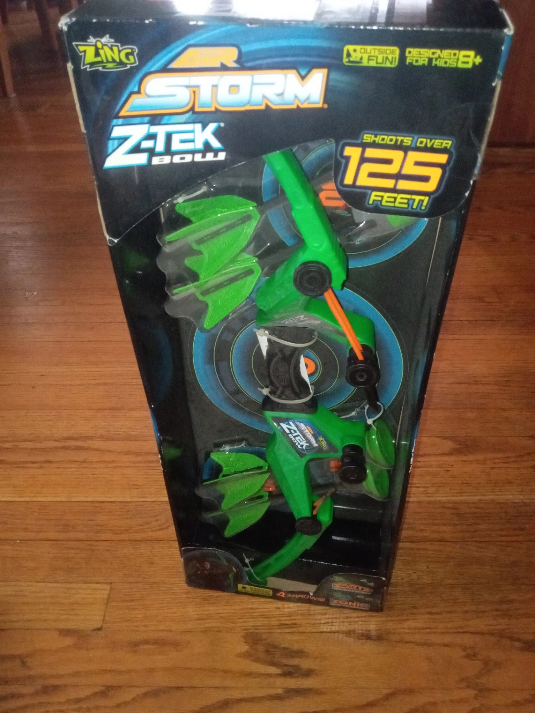 Zing Air Storm Z-Tek Bow with 4 ZARTZ Arrows