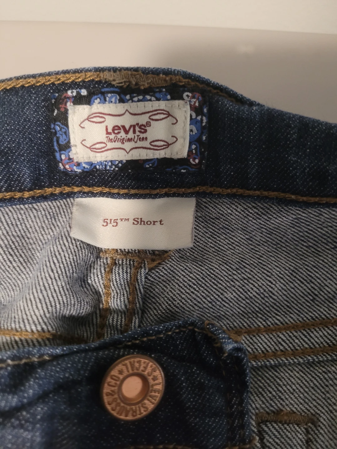 Levi's 515 "The Original Jean" Denim Shorts Size 14 - photo 3