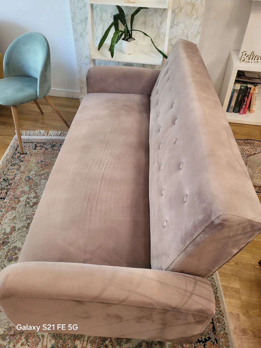 Velvet Sofa - photo 3