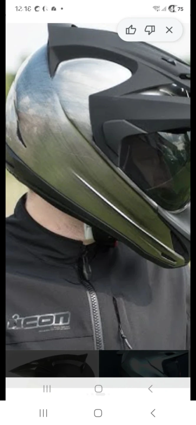 Motorcycle helmet.size large . - photo 2