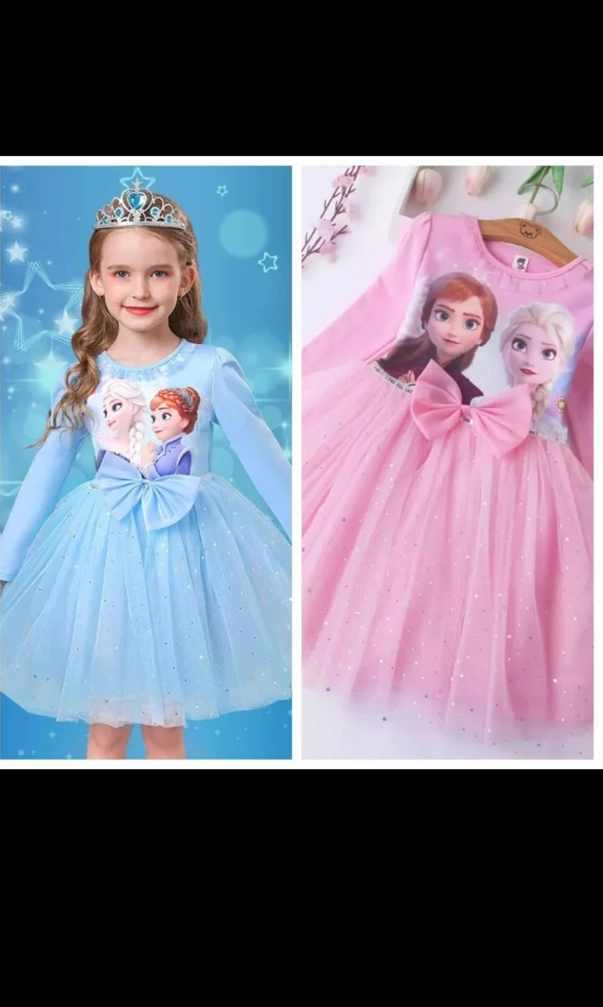 Frozen Dress, Elsa Dress, Anna Dress, Disney Princess Dress