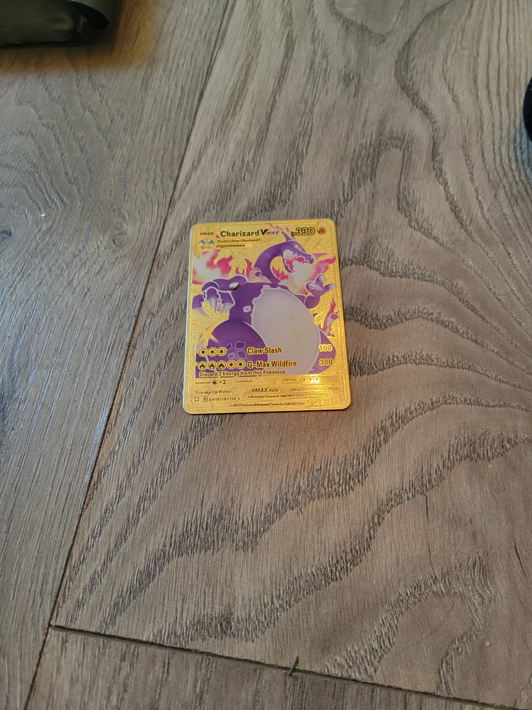 Pokémon Charizard VMAX SV107/SV122 Card