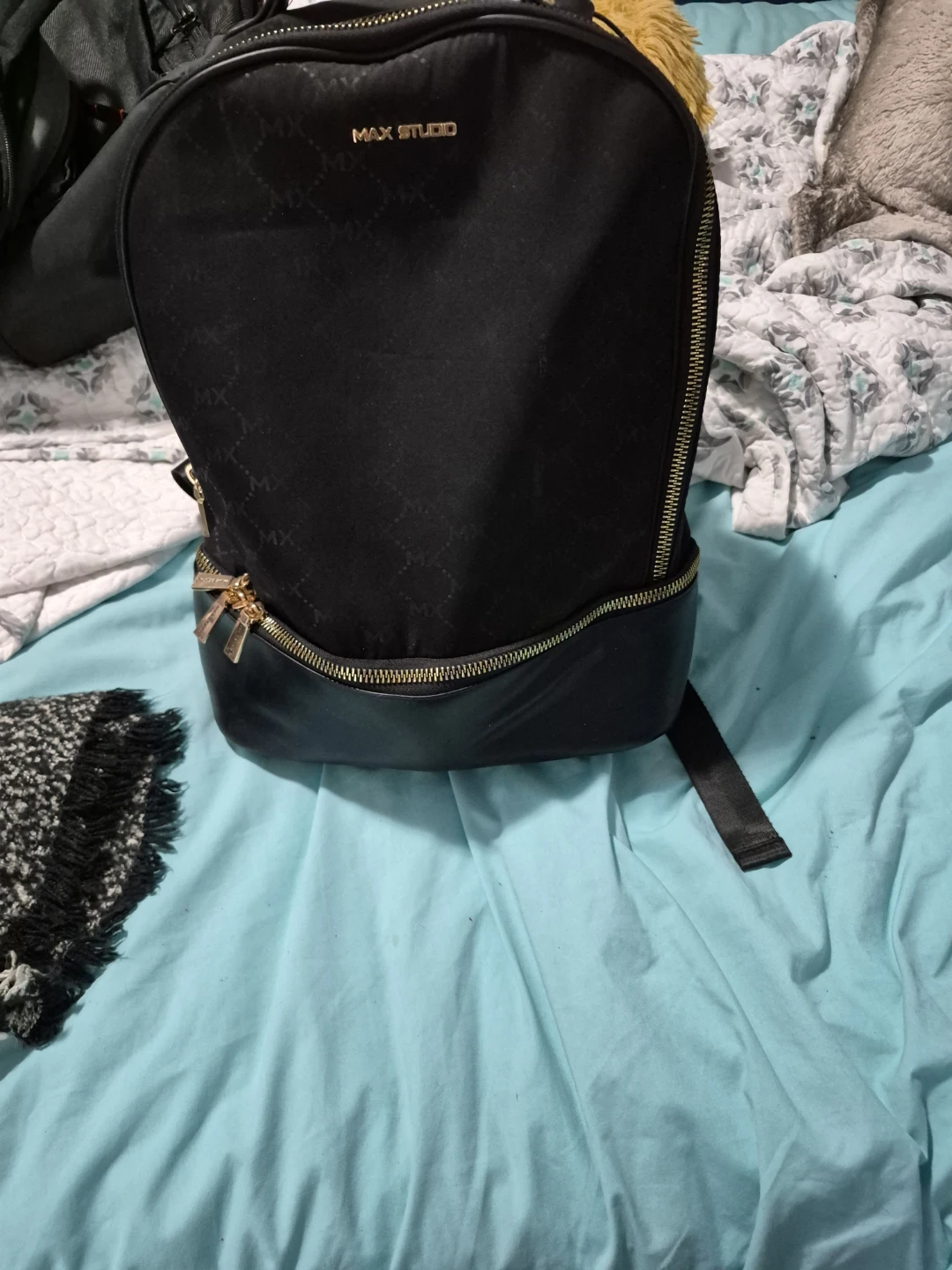 Max Studio Black Backpack