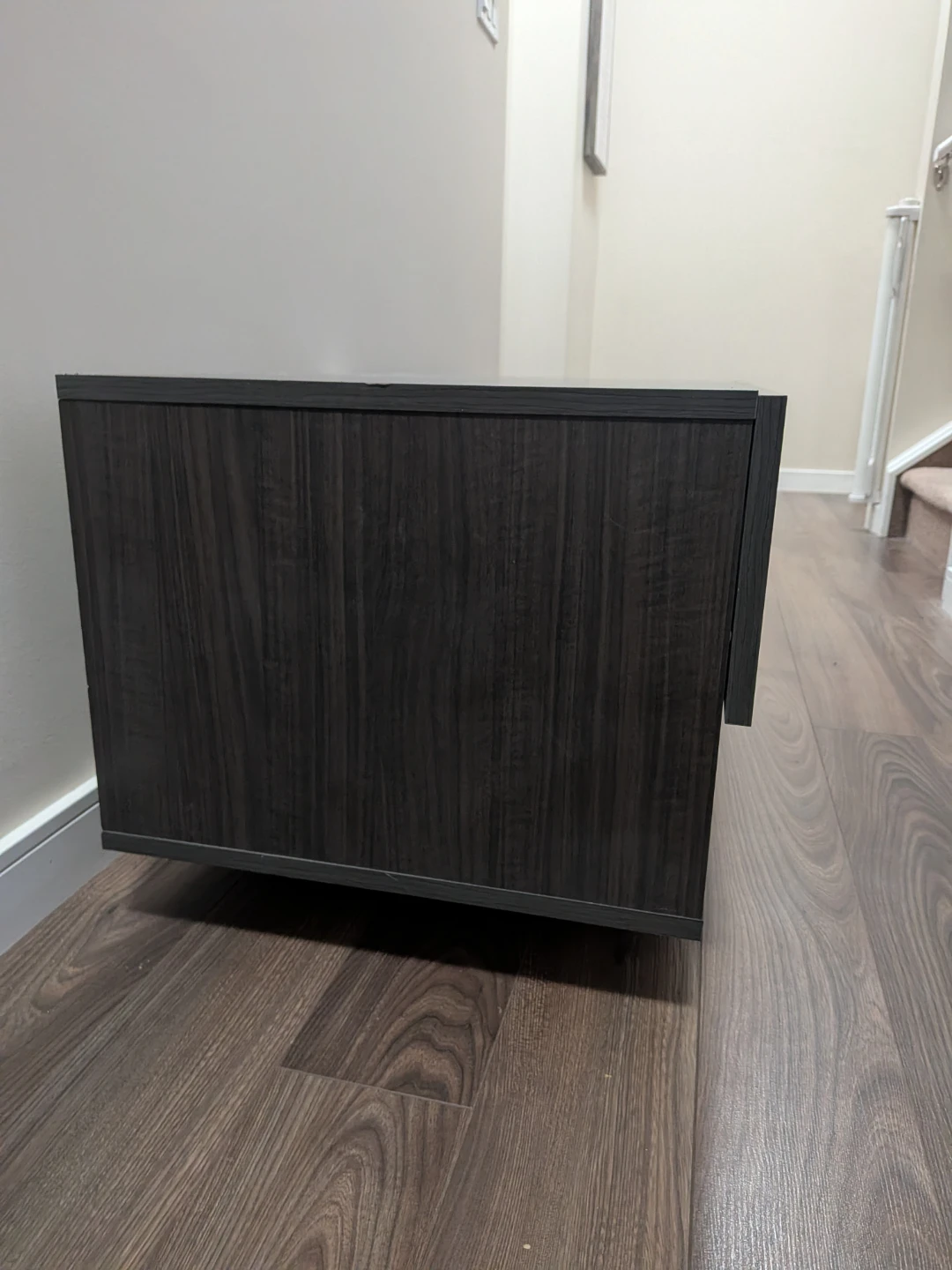 Dark Wood Media Console TV Stand - photo 4