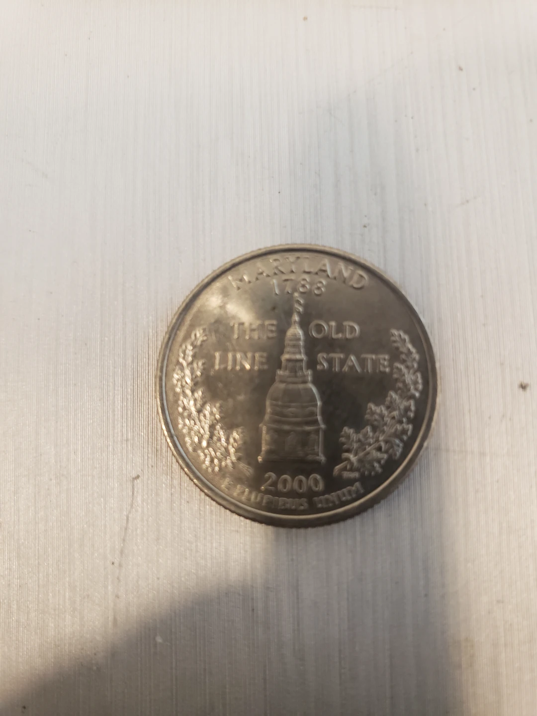 2000 Maryland State Quarter Dollar Coin - photo 2