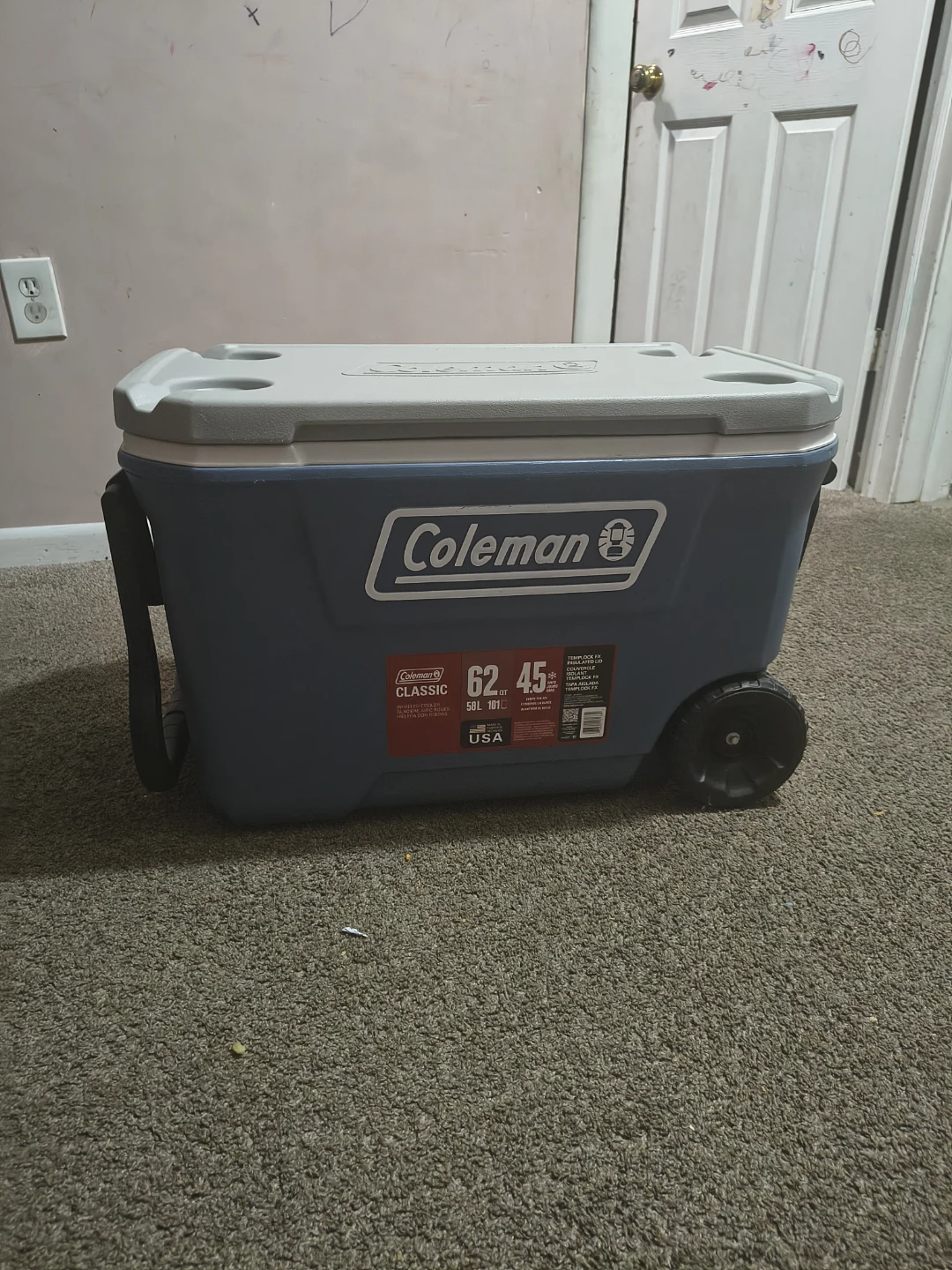 Coleman Classic 62-Quart Wheeled Cooler