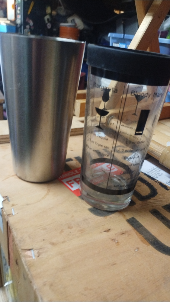Cocktail Shaker Set with Recipe Glasses
