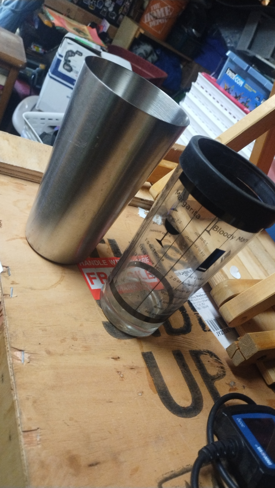 Cocktail Shaker Set with Recipe Glasses - photo 2