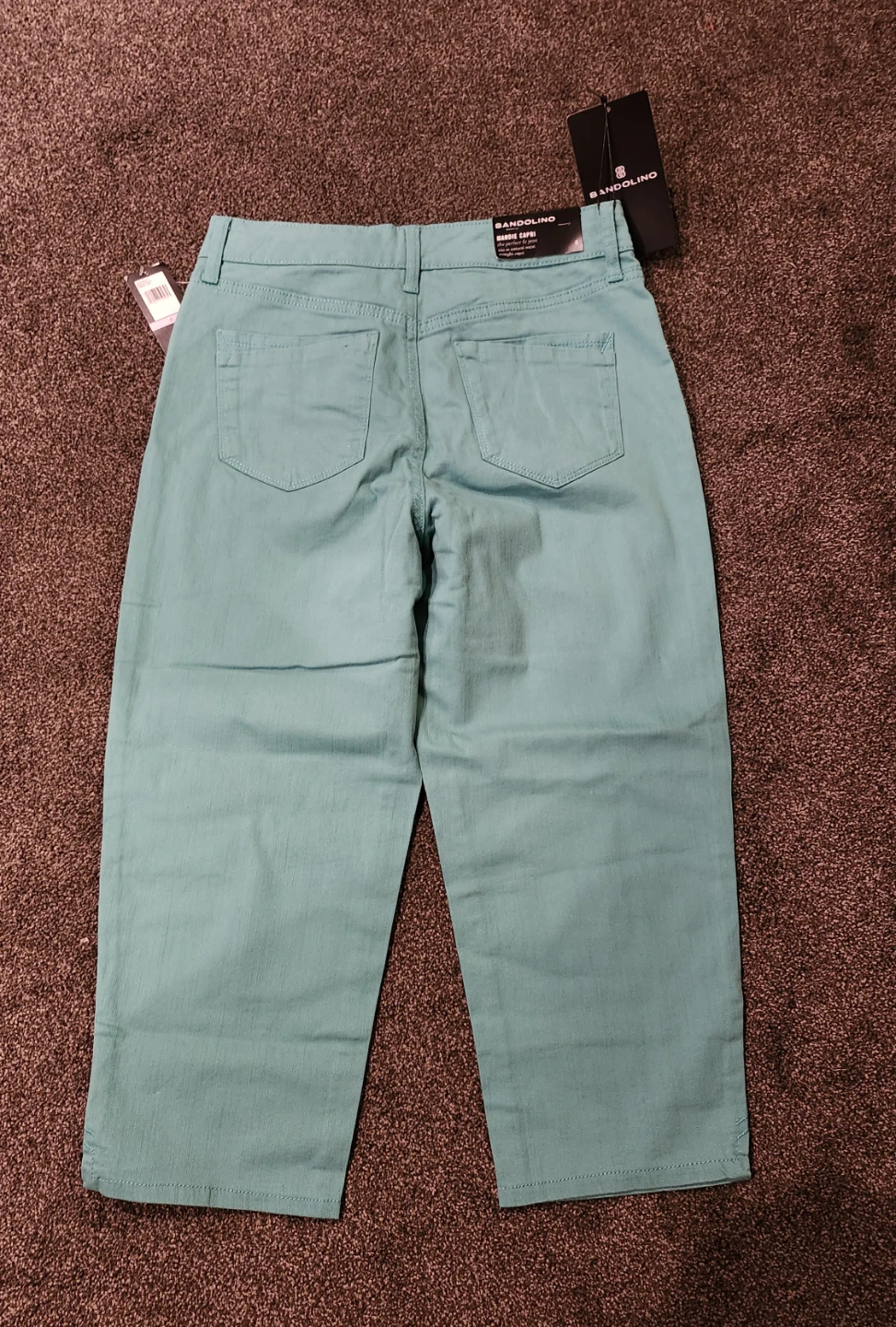 Bandolino Mandie Capri Pants - Moroccan Teal - Size 6 - photo 3