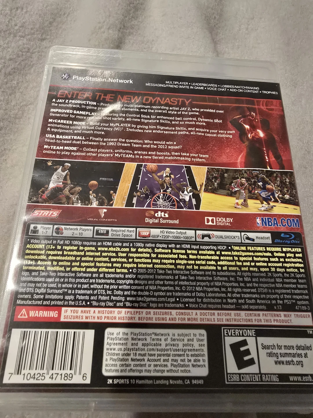 PlayStation 3 Games Bundle - FIFA 19 & NBA 2K13 & NBA 2K16 - photo 4