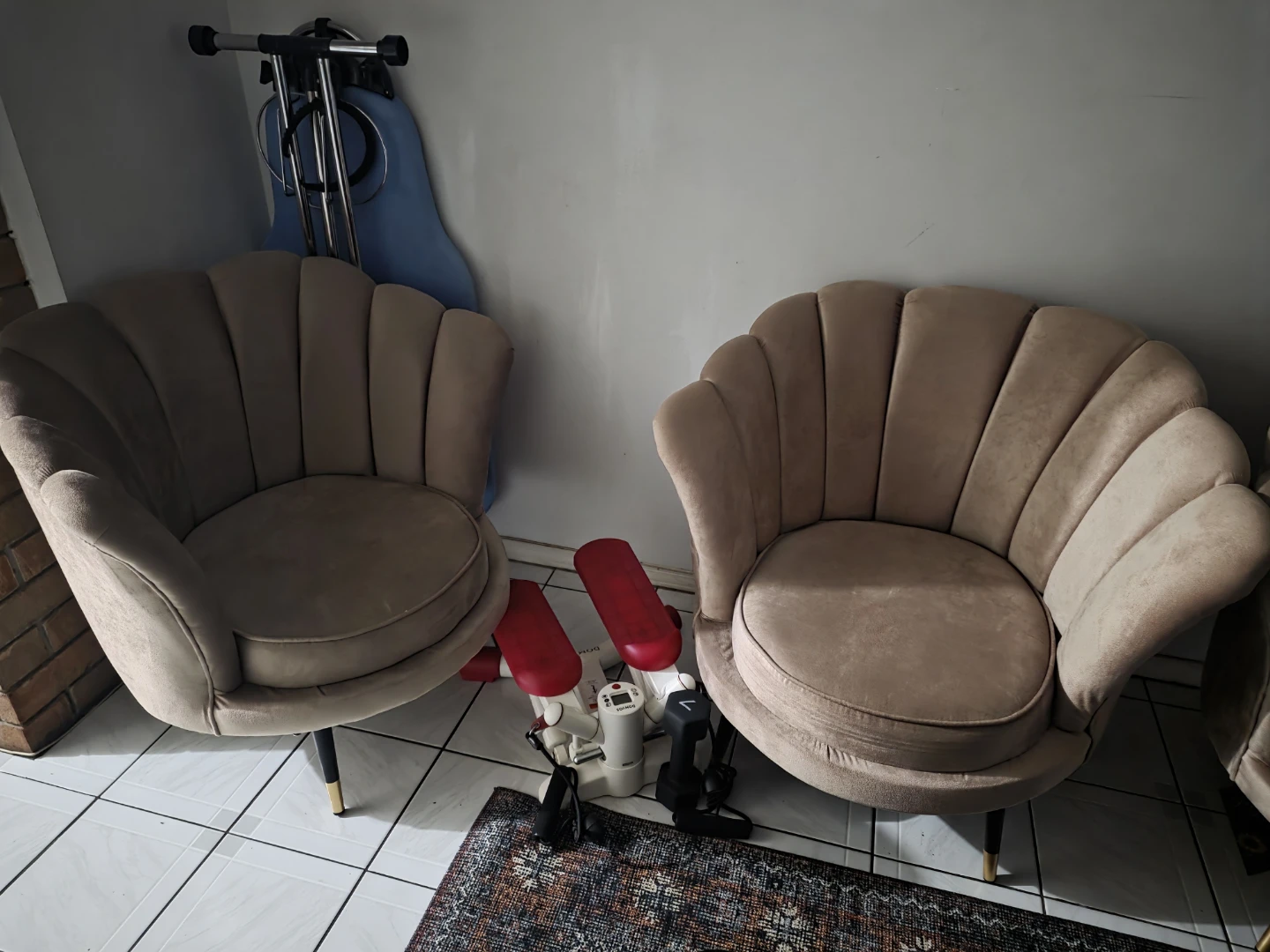 Accent Chairs - Set of 2 & 1 three seater