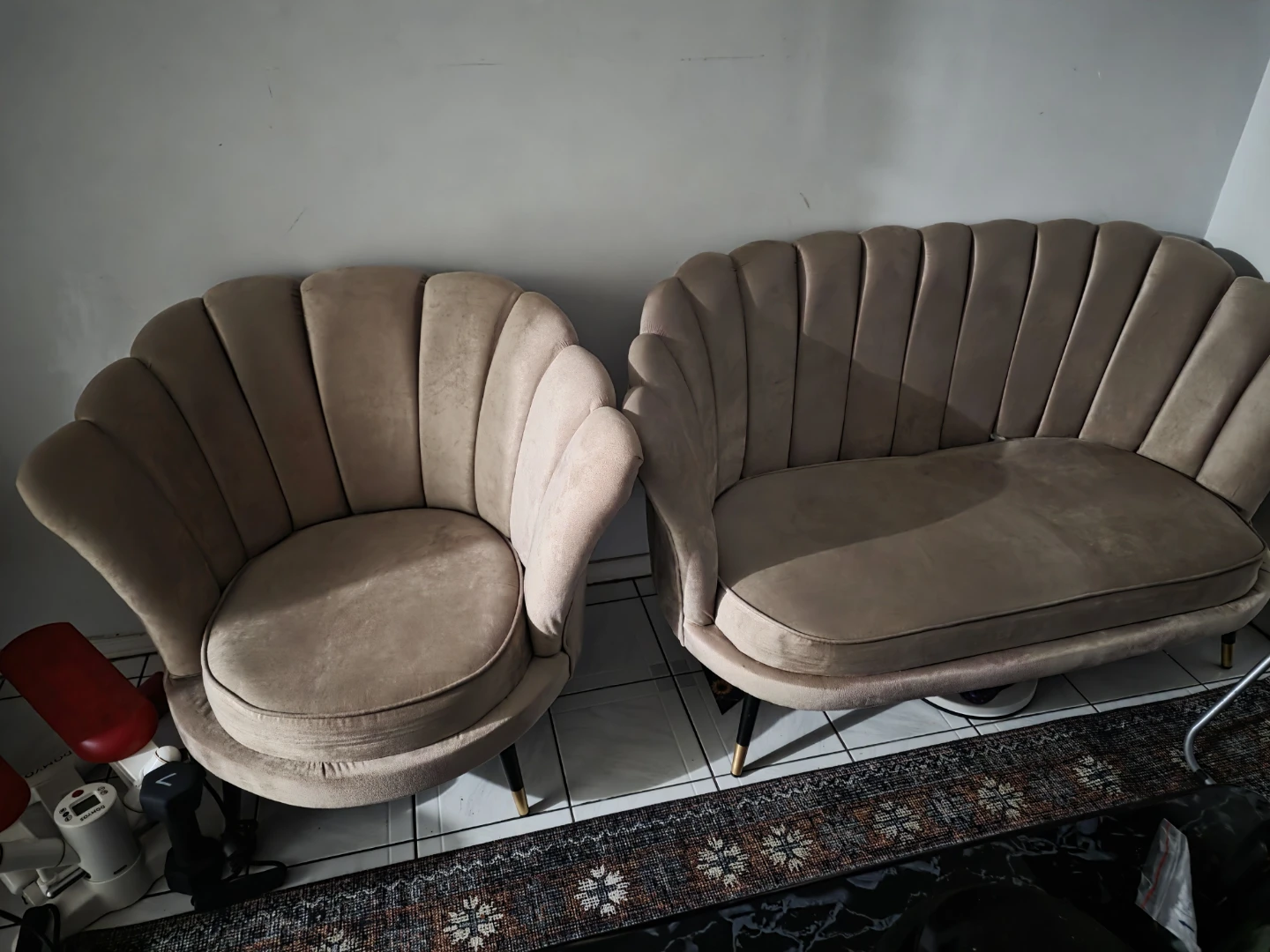 Accent Chairs - Set of 2 & 1 three seater - photo 2