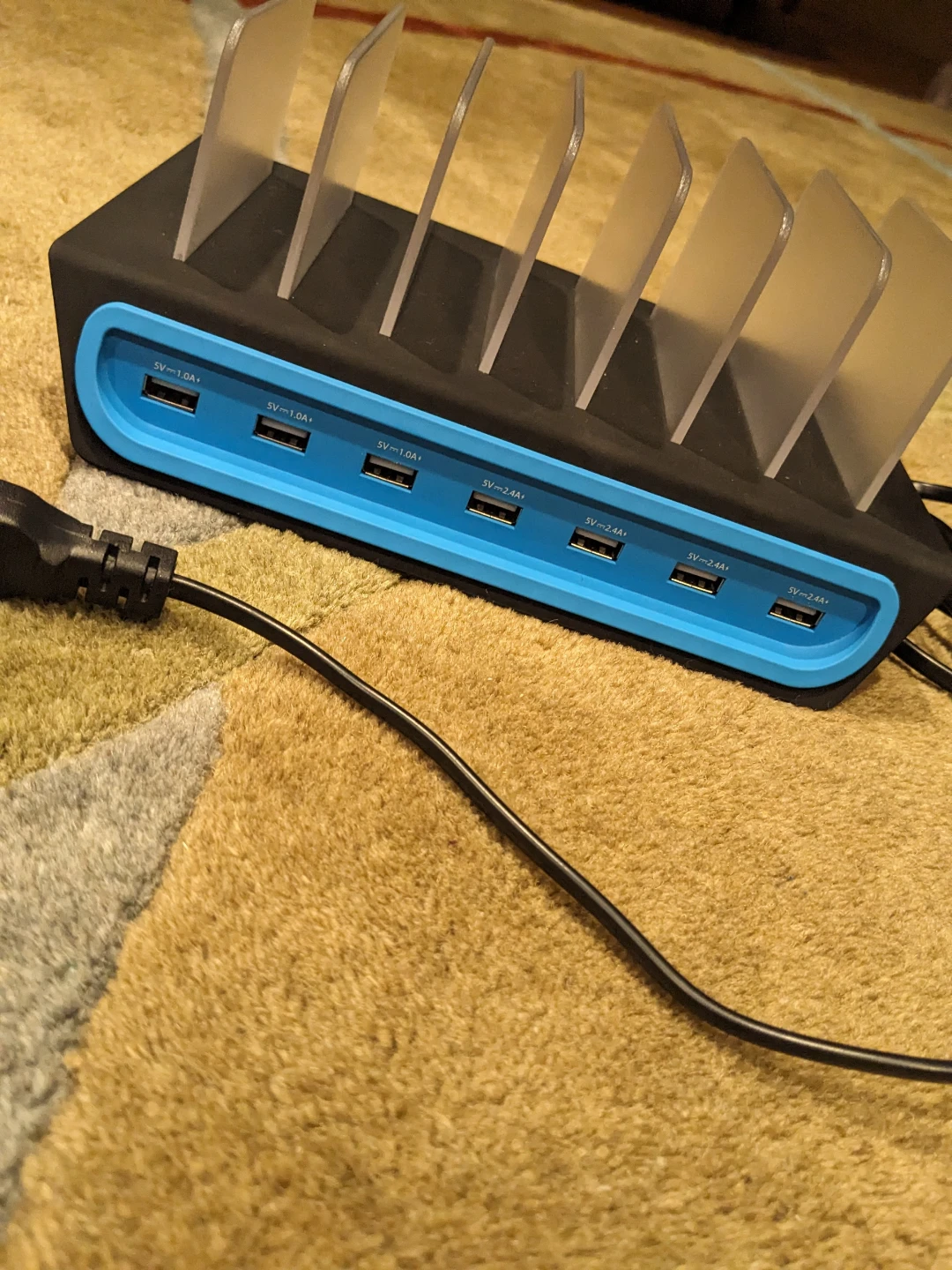 ⚽ 7 Port USB Charging Station - photo 2