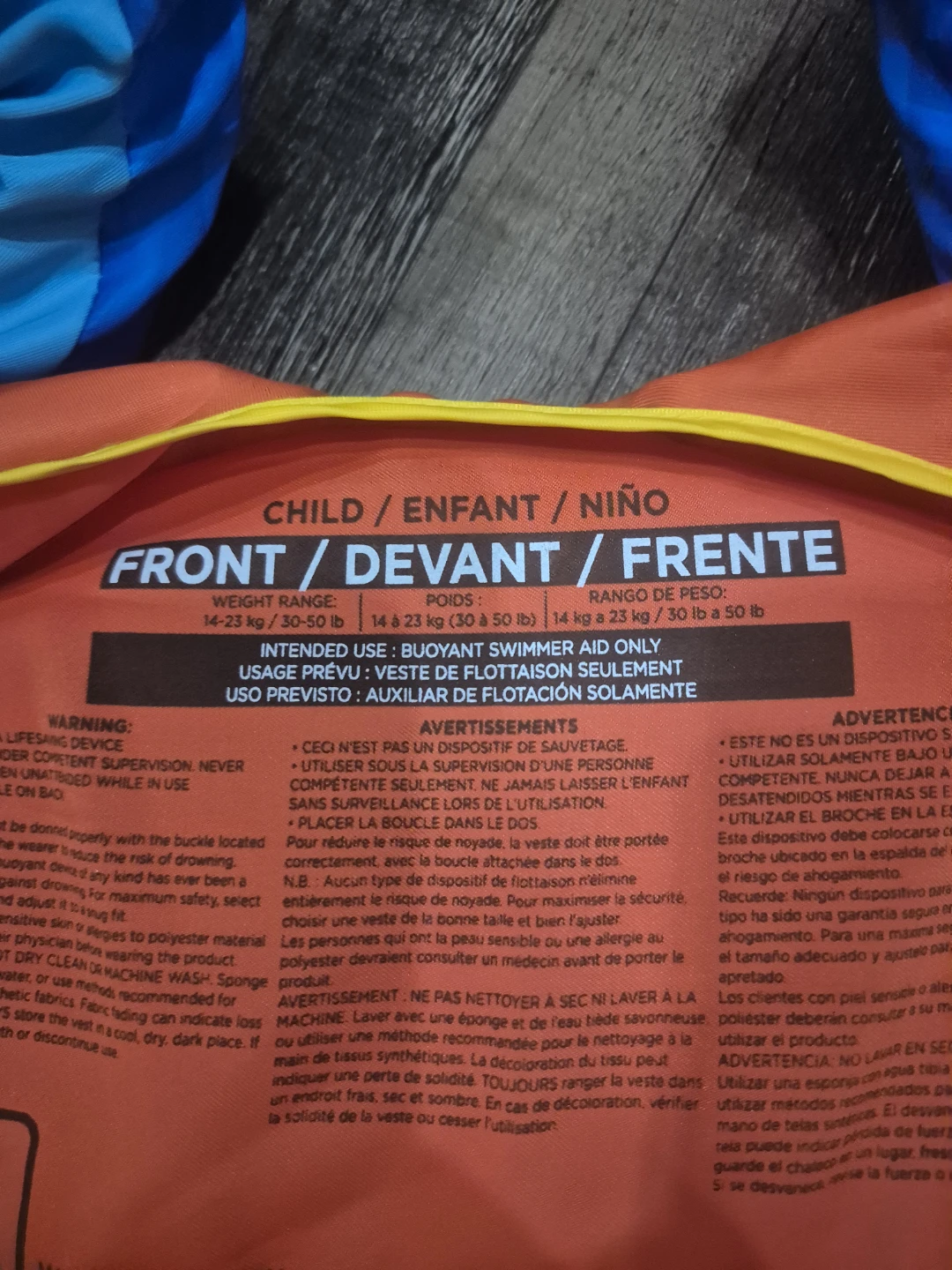 Child Buoyancy Vest