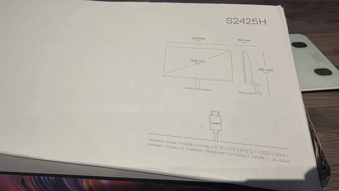 Dell 24" S2425H Monitor - photo 3