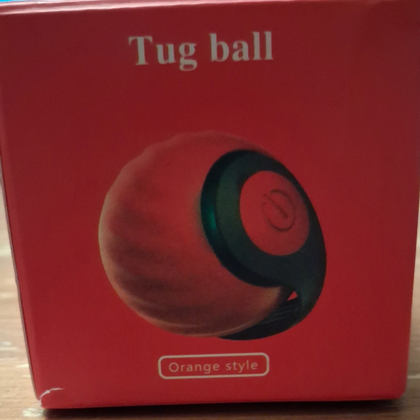 Tug ball Orange Style Interactive Cat Toy ZY-080