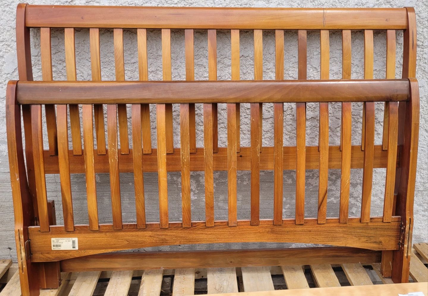 Vaughan Furniture Queen Size Wood Slat Bed - photo 4