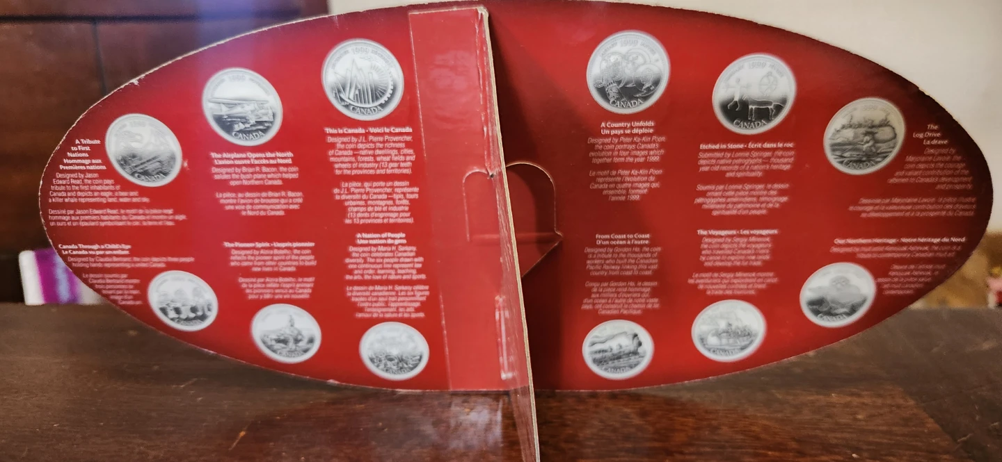 Nestlé Canada Millennium 1999 Coin Collection - photo 2