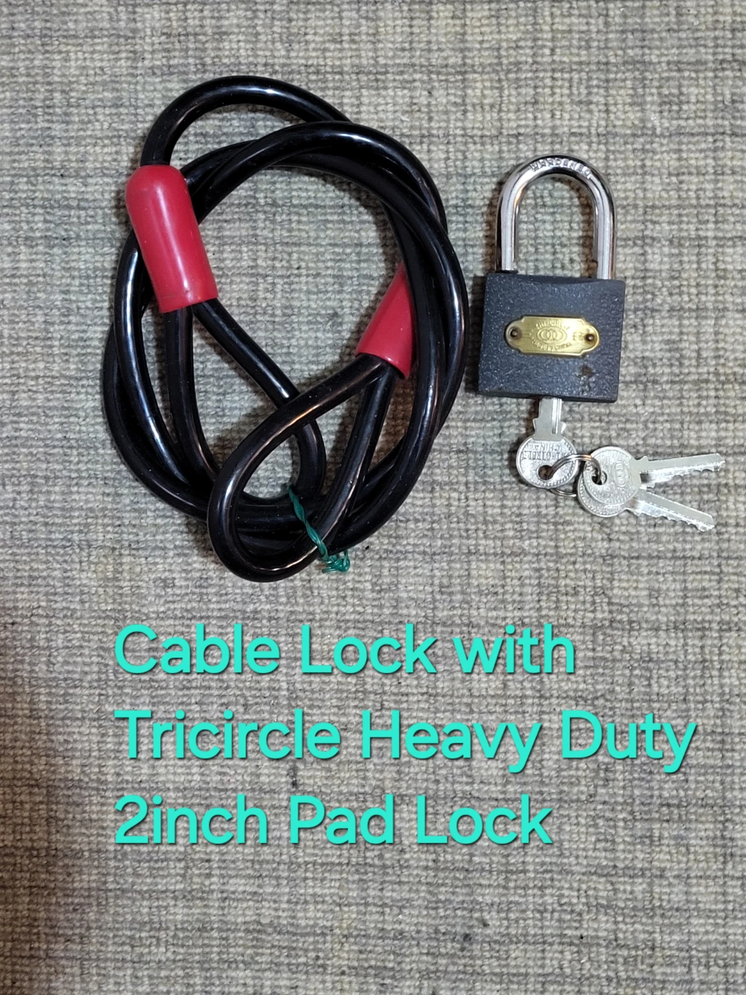 Bike Helmet,Bell,LED Light,Steel ULock,Cable Lock+Bike parts - photo 2