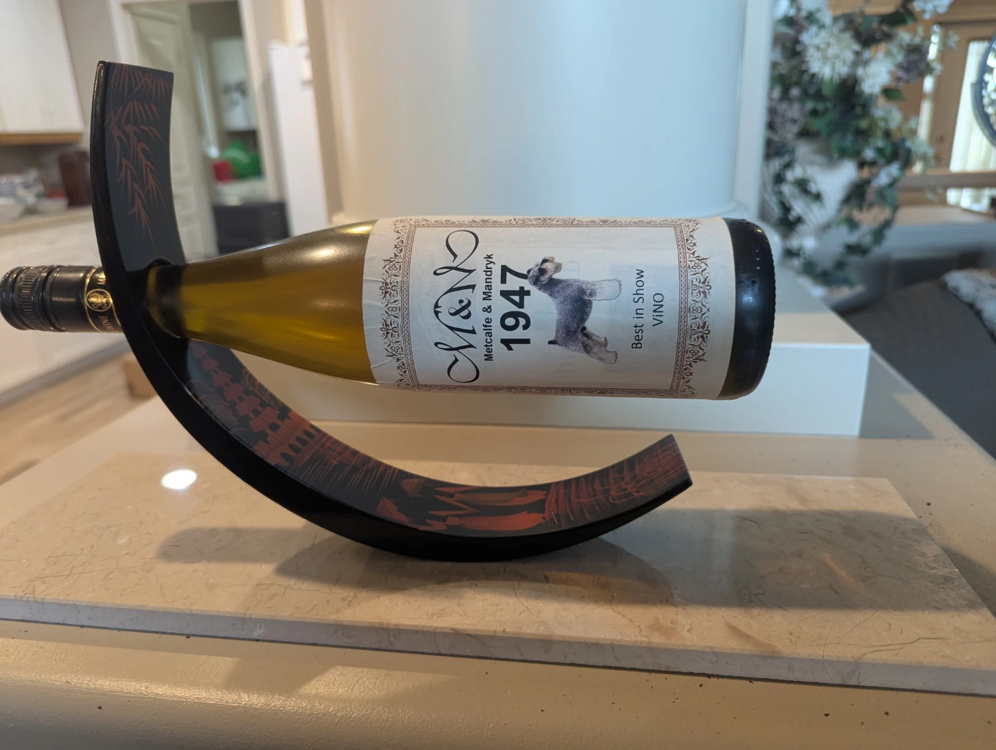Wine Bottle holder decoration