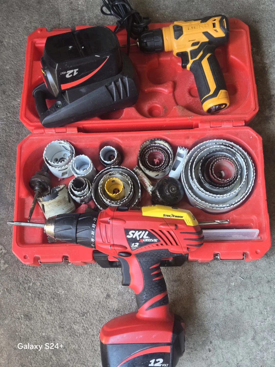 Skil 12V Drill and Saw Blade Set with Case - photo 5