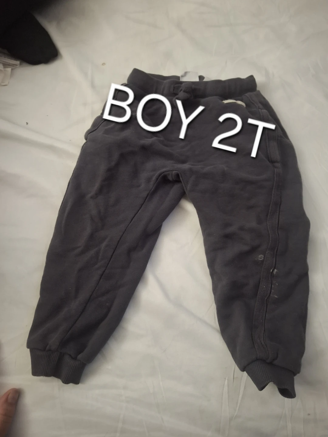 Boy's Grey Sweatpants