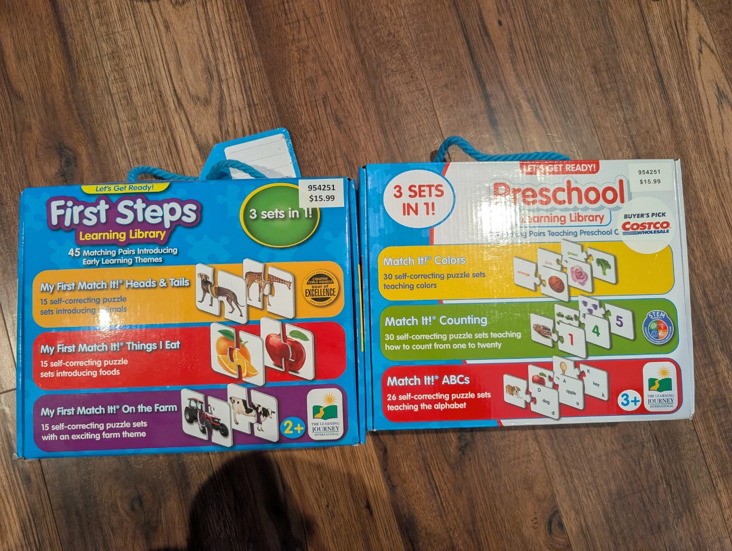 The Learning Journey First Steps Learning Library Preschool Set
