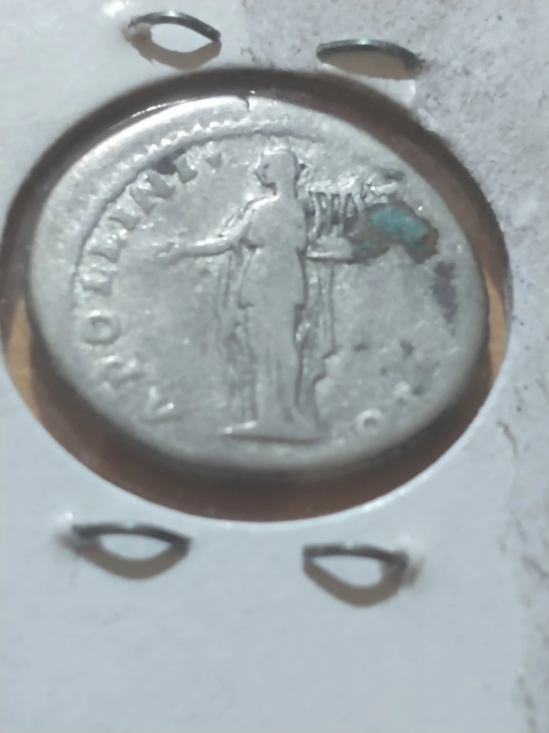 140-143 AD Antoninus Pius silver denarius Roman ancient coin - photo 4